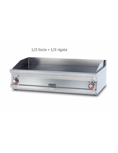 Professional Electric Fry Top - 1/2 smooth plates 1/2...