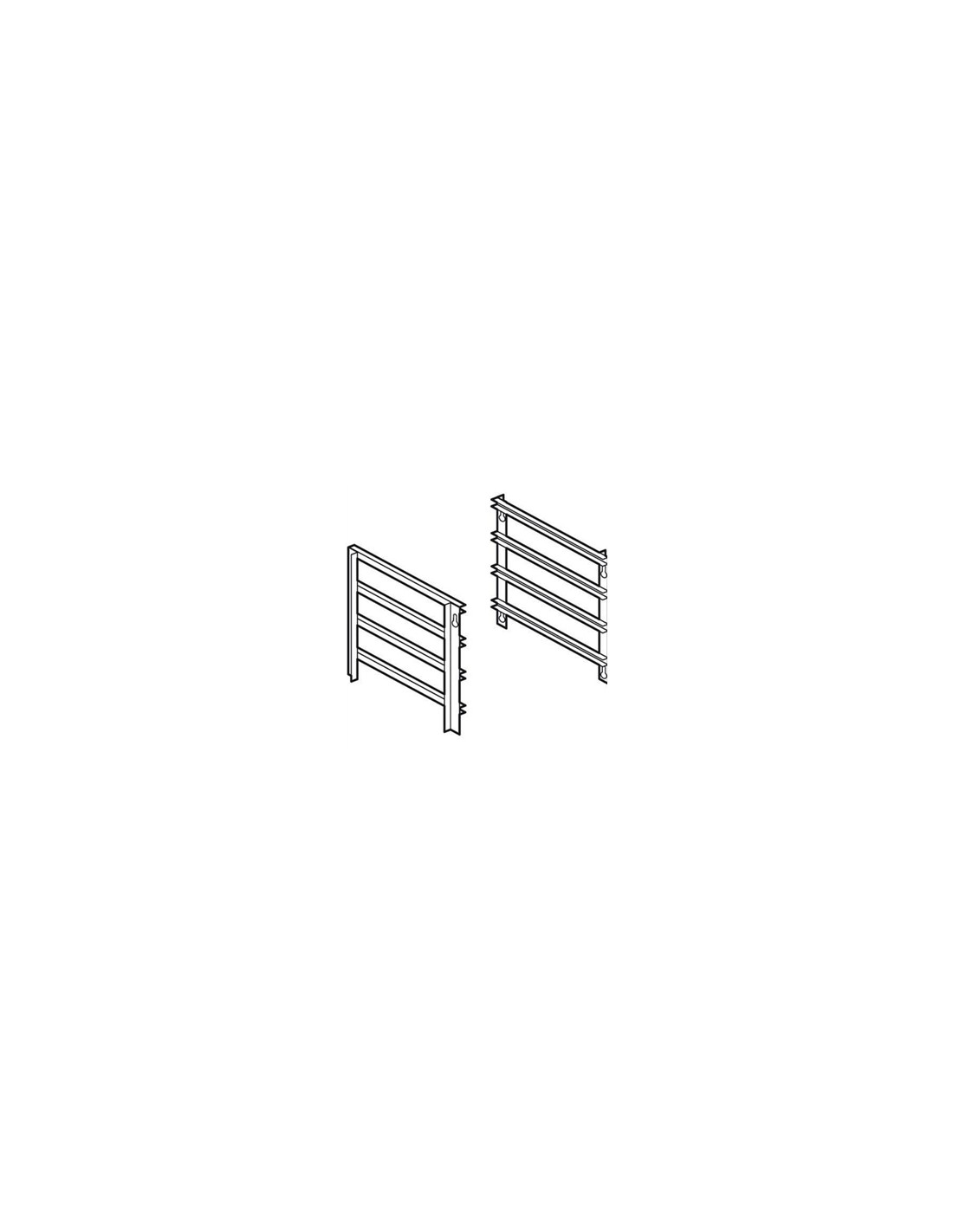 Cocina a gas sobre horno eléctrico estático GN 2/1, 4 quemadores % -  HOSTECO