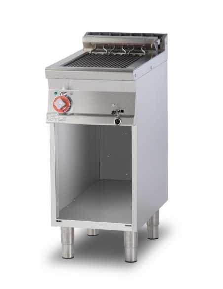 Parrilla profesional Contact - Cocción directa - cm 40 x 90 x 90 h