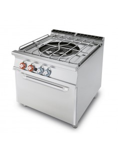 Paellero profesional de gas - N. 1 quemador - Horno...