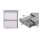 Set of 2 drawers for refrigerated table