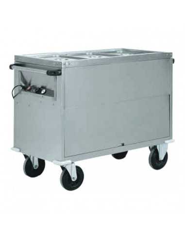 Carrello termico bagnomaria - Armadiato - N. 3...