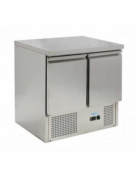 Refrigerated saladette - N. 2 doors - cm 90 x 70 x 85 h Refrigerated saladette - N. 2 doors - cm 90 x 70 x 85 h