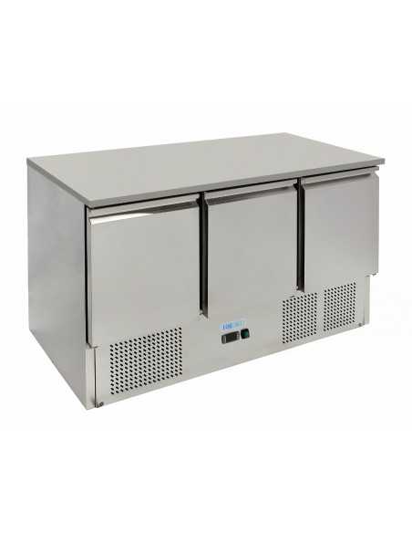 Saladette refrigeradas - N. 3 puertas - cm 136.5 x 70 x 85 h Saladette refrigeradas - N. 3 puertas - cm 136.5 x 70 x 85 h