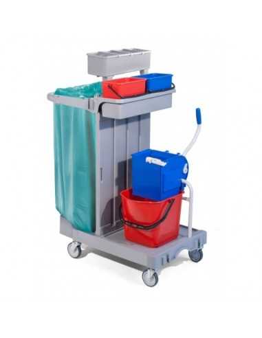 Cleaning trolley - Portasacco - cm 92 x 55 x 124h