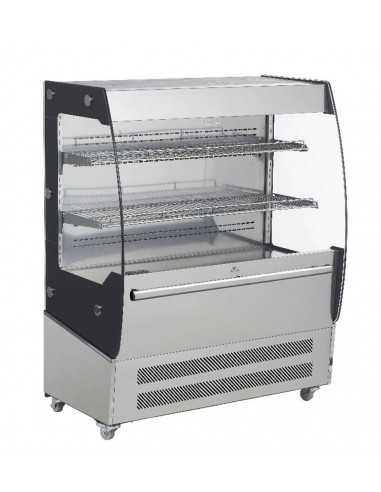 Expositor mural refrigerado - Ventilado - Capacidad lt 200 - cm 100 x 56 x 125 h