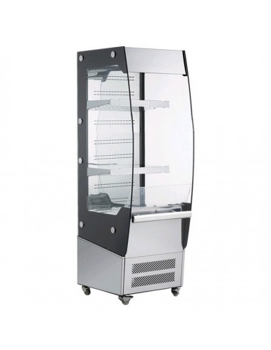 Refrigerated wall display - ventilated - capacity lt 180 - size 49.4 x 67.4 x 145 h