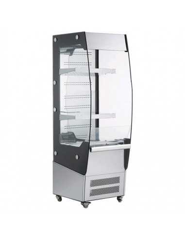 Refrigerated wall display - Ventilate - Capacity lt 180 - Dimensions 49.4 x 67.4 x 145 h