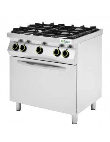 Gas cooker - Electric oven - N.4 fires - cm 80 x 70 x 90 h