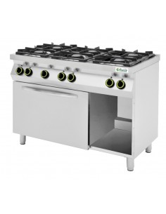 Cucina a gas - Forno elettrico - N. 6 fuochi - cm 120 x...