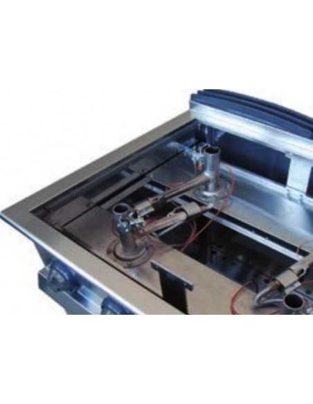 Passing gas cooker - Free fiamma - N.2 fires - cm 40x100x90 h