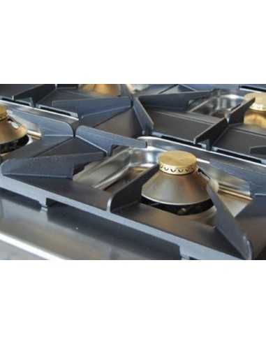 Cucina a gas passante - Fiamma libera - N.2...