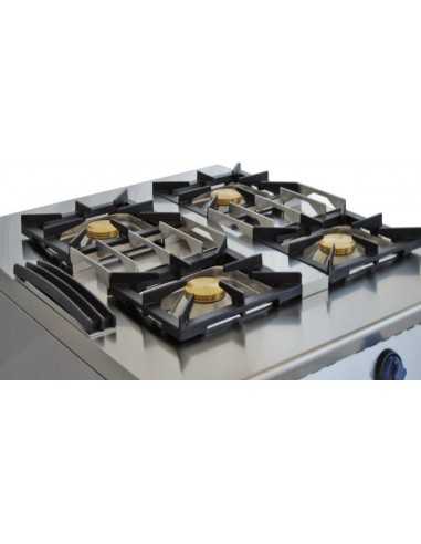 Passing gas cooker - Free fiamma - N.6 fires -...