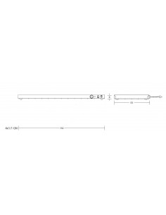 Piano caldo - cm 132 x 53 x 6 h 2