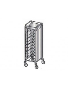 Tray trolley - Guión en 3 lados - N. 12 (53 x max.39 cm)-...