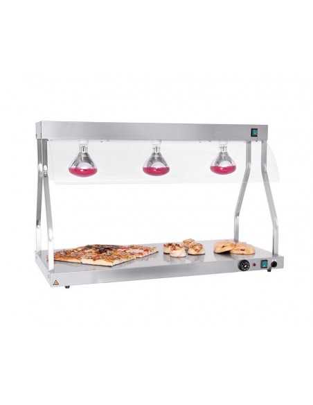 Hot Plan - Infrared Rays - N. 3 lamps - cm 103 x 53 x 70 h