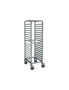 Trolley - Guía un ' 'L'' - N.18 sartenes - cm 53 x 68 x...