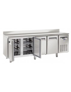 Mesa refrigerada - Alzatina - N. 4 puertas - cm 225 x 70... 2