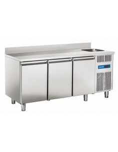 Refrigerated table - Lavello - Alzatina - N. 3 doors - cm... 2