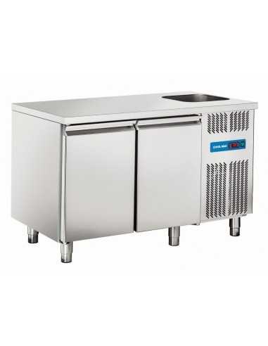 Refrigerated table - Lavello - N. 2 doors - cm...