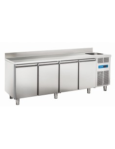 Tavolo refrigerato - Lavello - Alzatina - N. 4 porte - cm... 2