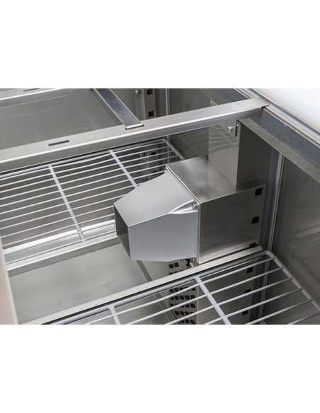 Refrigerated Saladette - N. 2 doors - cm 90 x 70 x 88h