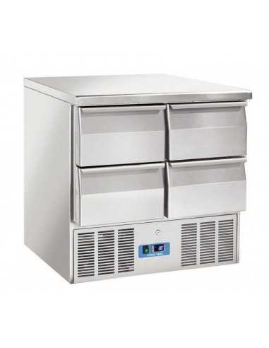 Refrigerated Salads - N. 4 drawers - cm 90 x 70...