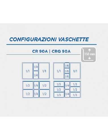 Refrigerated Salads - N. 2 Doors - cm 90 x 70 x...