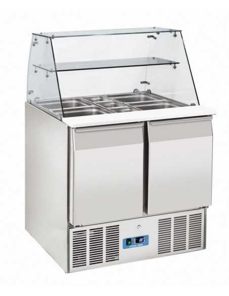 Refrigerated Salads - N. 2 Doors - cm 90 x 70 x 129.5 h