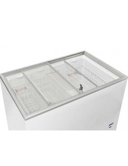 Horizontal freezer - Capacity  300 liters - cm 101.5 x 63.5 x 89 h
