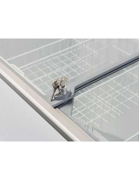 Horizontal freezer - Capacity  500 liters - cm 155.5 x 63.5 x 89 h