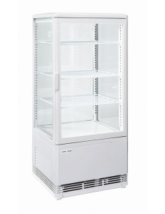 Refrigerator cabinet - Capacity Lt 78 - N.4 glass sides -...