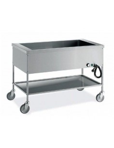 Carrello termico a giorno - cm 49 x 60 x 84 h