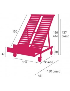Espositore inclinato - Frontale estraibile - N. 10+2... 2