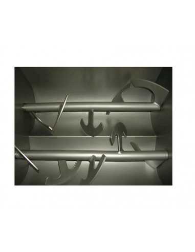 Meat mixer 100 kg - Double blade - Three phase