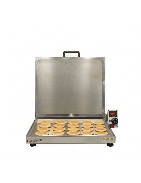 Tigelliera - Fino a 20 ''tigelle'' - Cm 58 x 50 x 14 h