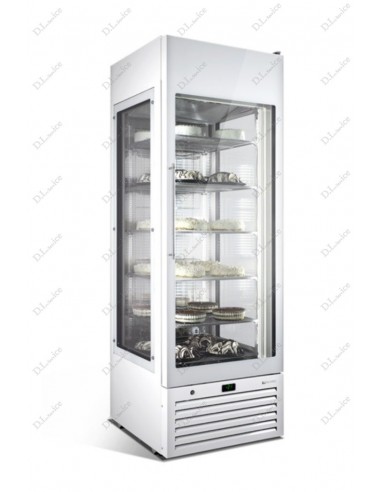 Refrigerated display case - Capacity liters 470 - Cm 66.8 x 77.3 x 200 h