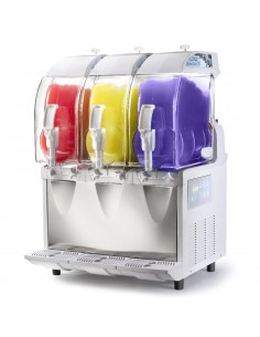 Electronic slush maker - Capacity 11 + 11+ liters - cm 60 x 58 x 87 h