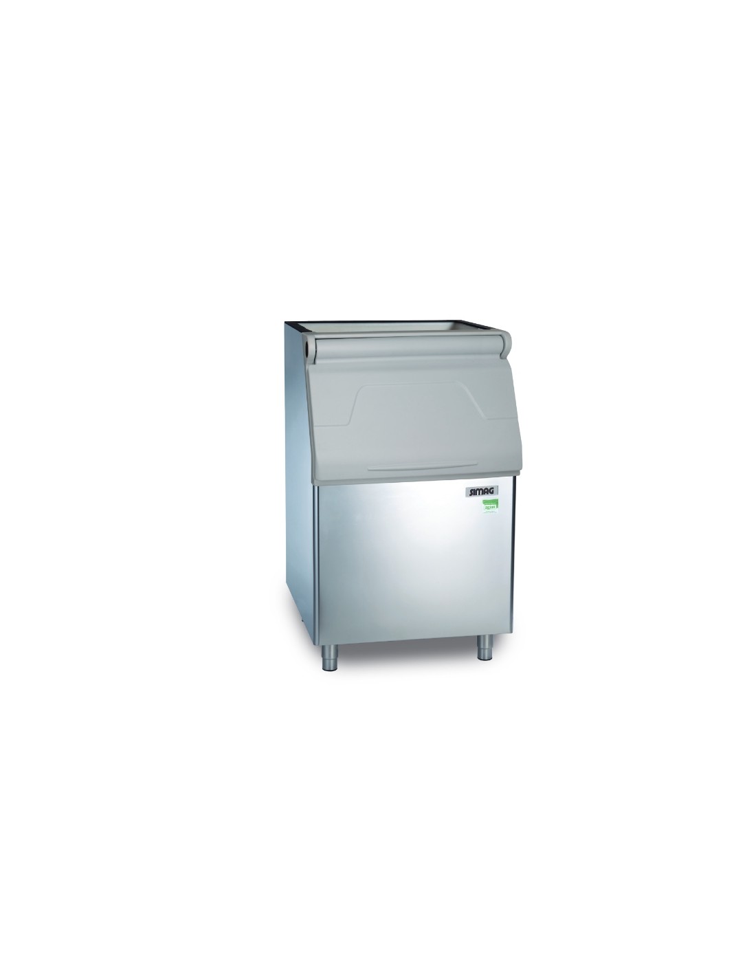 Ice container - Model R190 - Capacity kg 243 - cm 77.1 x 86.6 x 127 H