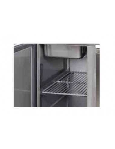 Refrigerated saladette 2 GN 1/1 doors with...
