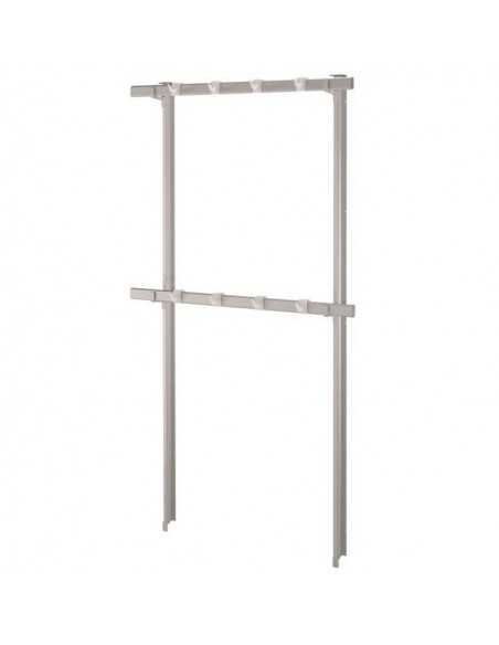 Hook rack with maximum capacity 200 kg - Length 125 cm