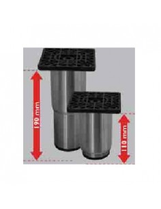 Refrigerated table - N. 2 glass doors - Left motor - cm... 2