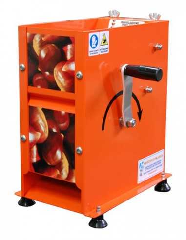 Manual cutter - Banco - 100 chestnuts/min - cm 31 x 27 x 40 h