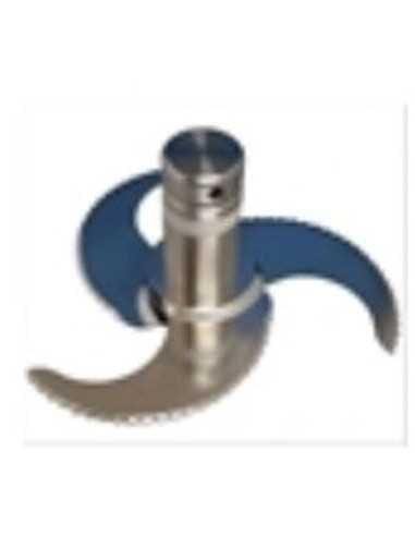 Coltello dentato con 3 lame - Adatto per pasticceria e frantumazione  per Mod. R 10 / R 10 SV / R 10 V.V