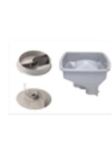 Complete 3 mm sciacciapatate - Format by:pala + grill for purè + special expeller disc pure + hopper