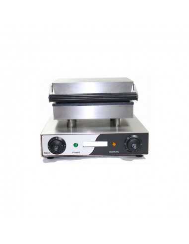 Piastra waffel professionale per cialda cm 16 x 10 x 3.2 h