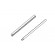 Pair of reinforced stainless steel runners for salami bars (55Kg)