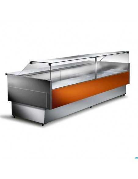 Food bank - High front - Ventilate - Straight glass - cm 248 x 114 x 112,6 h