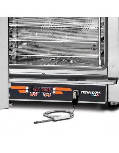 Horno eléctrico digital con vapor directo, 6...