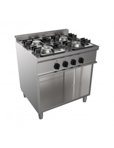 Cucina a gas - N. 4 fuochi - Vano a giorno - cm 80 x 70 x 85 h